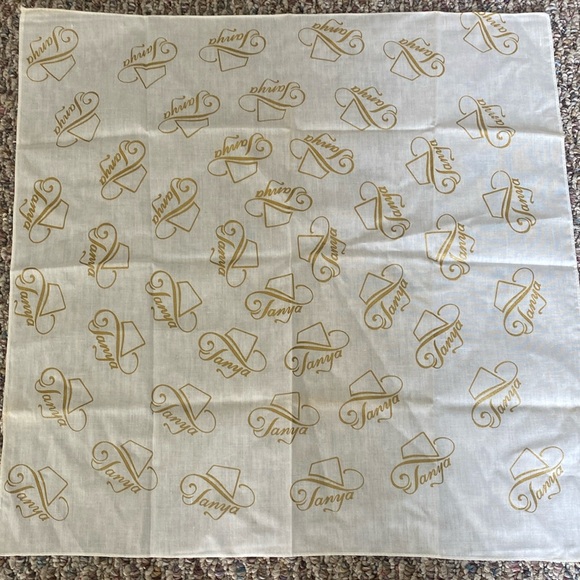 Tanya Tucker Concert Tour Bandana Vintage 1990’s Handkerchief Country - Picture 1 of 4